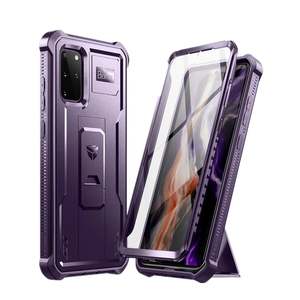 S20 S20 Plus S20 Plus Ultra Case: For Samsung Galaxy S20+ 5G 6.2 Inch With Built In Screen Protector Heavy Duty Protection Shockproof Kickstand Case