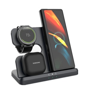 S20 S20 Plus S20 Plus Ultra Case: 30w 3 in 1 Wireless Qi Fast Charging Dock Station for Samsung S22 S21 S20 Ultra Galaxy Watch 5 4 3