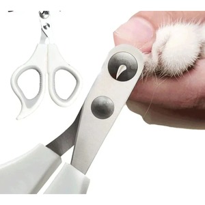 Pet Grooming Scissors: Cat Nail Clippers Safe Paw Trimmer