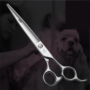 Pet Grooming Scissors: 7.0 7.5 8.0 Inch Professional Dog Cutting Grooming Pet Scissors for Dog Straight Grooming