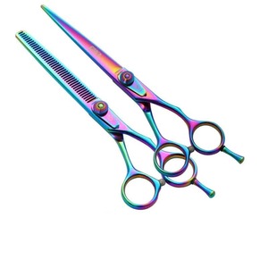 6.5 7.5 Inch Pet Dog Grooming Thinning&cutting Scissors Set Grooming Shears Set for Dogs
