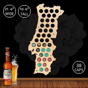 Portugal Beer Caps Maps