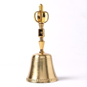 Tibetan Buddhist Meditation Bell And Dorje Set Shiplies Extra Loud Multi-purpose