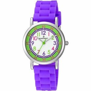 Jewellery Watches: Radiant Ra466607 Infant’s White Watch Quartz