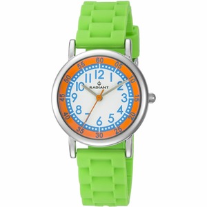 Jewellery Watches: Radiant Ra466605 Infant’s White Watch Quartz
