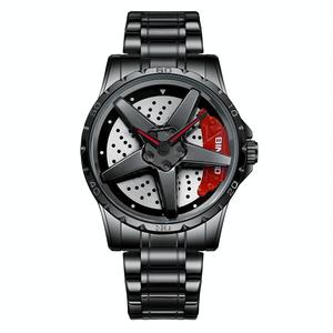 D002 Car Hub Dial Multifunctional Waterproof And Wear-Resistant Men Watch