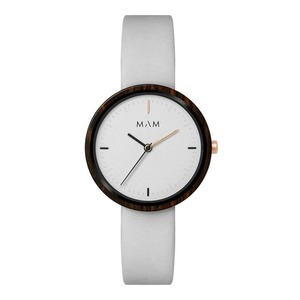Her Watches: Mam Mam658 Unisex White Watch Quartz 33mm