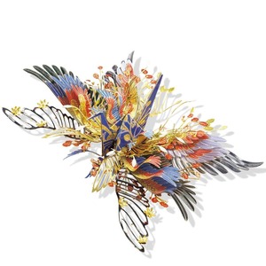 Diy Model Building: 3d Metal Puzzle-one Thousand Origami Cranes for Guard Amulet Model Building Kits Diy Jigsaw Toy