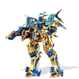 3d Metal Puzzle -sky Dominator Model Building Kits Jigsaw Toy For Adults