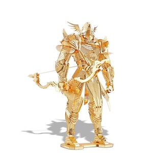 3D Metal Puzzle Model Building Kits,Knight Of Firmamient Assemble Jigsaw Toy For Adults
