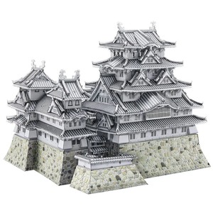 3d Metal Puzzles Himeji-jo Castle Assembly Model Kits Diy Jigsaw Toys For Adult