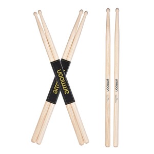 3 12 Pairs 5a 7a Drumsticks Wooden Drum Sticks Fraxinus Mandshurica Wood Drum Set Percussion