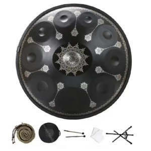 Drums: 432Hz 440Hz 9 10 12 Notes D Major Professional Authentic Handpan Steel Tongue Drum For Yoga And Meditation