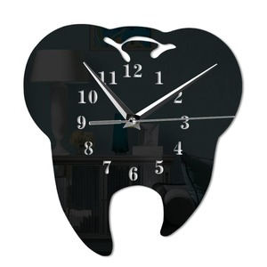 Unusual Novelty Clocks: Teeth Shaped Wall Clock