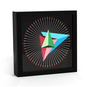 Triangle Clever Clock