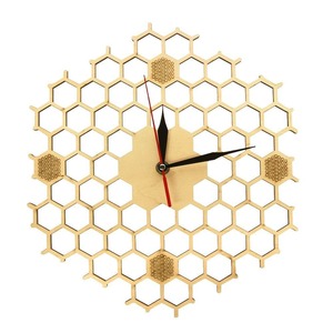 Honeycomb Wall Clock