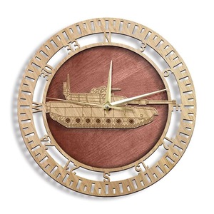 Marines 2nd Tank Wall Clock