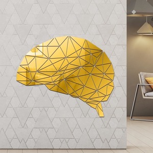 Mirrors: Brain Mind Acrylic Mirror Diy Stickers