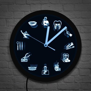 Dental Clinic Led Wall Clock