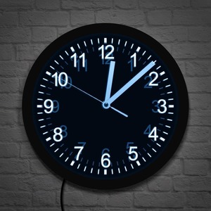 Modern Design Led Wall Clock