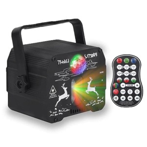 Led Stage Lighting Effect: 64 Patterns Mini Dj Disco Red Green Laser Light Projector Usb Rechargeable Led Party Dance Wedding