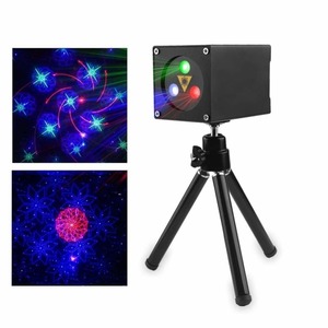 Led Stage Lighting Effect: 30 Patterns Mini Rgb Rechargeable Laser Projector Stage Lighting Effect