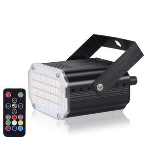 48 Rgb Uv Led Dj Disco Sound Activated Stage Lighting Effect Party