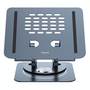 Laptop Stands: Baseus Ultra Stable Pro Biaxial Foldable Rotating Lift Laptop Stand Space Grey