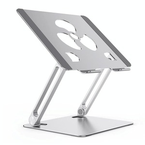 Laptop Stands: Aluminum Laptop Tablet Stand Foldable Elevated Cooling Rack