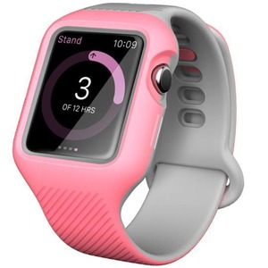 Watch Cases: Apple Watch Unity Wristband Case 42mm Compatible Series 3 2 1 - Pink