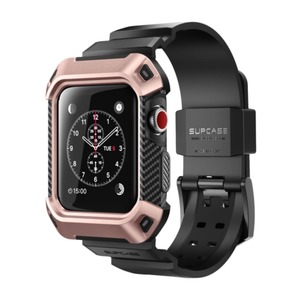 Apple Watch Ub Pro Wristband Case 38mm Compatible Series 3 2 1- Rose Gold