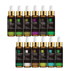 20 Under Sale: 10ml Pure Natural Sage Body Essential Oils Basil Vetiver Myrrh Camphor Pepper Fennel Thyme Pine