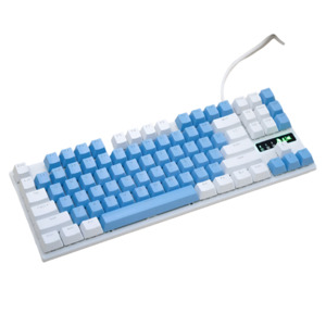 Colourful Wired Mechanical Keyboard 10 Lighting Options Windows Compatible