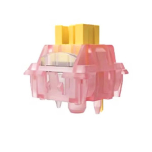 Hot Swap Mechanical Keyboard V2 Lubed Honey Peach V3 Switches