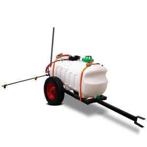 Garden Decor: Giantz Weed Sprayer 100l Tank with 150kg Capacity Trailer