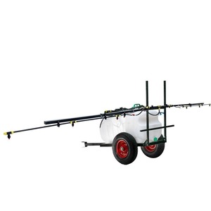 Giantz 100l Atv Weed Sprayer 5m Boom Trailer Spot Spray Tank Farm Pump