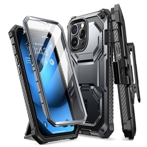 Iphone Cases: For Iphone 14 Pro Case 6.1’ Armorbox Full-body Dual Layer Rugged Holster Bumper Case with Built-in