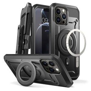 For Iphone 13 Pro Max Case 6.7“ 2021 Supcase Ub Pro Mag Full-body Rugged Belt-clip Case