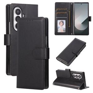 For Samsung Galaxy Z Fold7 5G 3-Card Slots Multifunctional Leather Phone Case