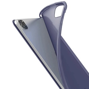 Ipad Pro 12.9 Inch Silicone Magnetic Case with Pencil Holder Version