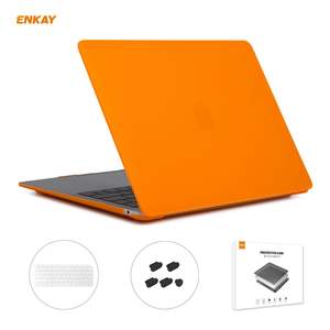 For Macbook Air 13.3 Inch A1932 2018 3 In 1 Matte Laptop Protective Case + Us Ve&hellip;