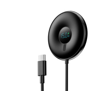 15W Magnetic Wireless Charger For Iphone 16 15 14 Pro Max Digital Display Wirele&hellip;