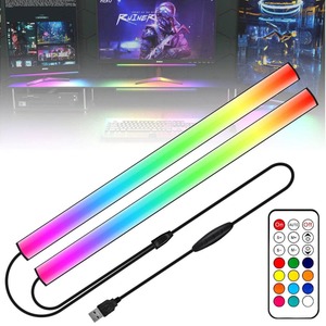 Night Lights: Willed 2 In1 Gaming Light Bar for Desk Setup with Remote Control