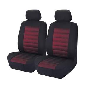 Car Interior Decor: Universal Opulence Front Seat Covers Size 30 35 Red