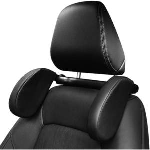 Car Interior Decor: Car Travel Headrest 180 Adjustable and Washable Pillow Pu Leather