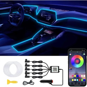 Car Interior Decor: Rgb Car Led Interior Lights with Wireless Control
