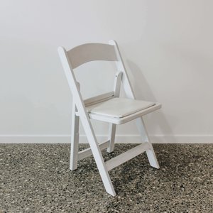 White Folding Chair - Got It Covered Wedding Events Hire Design