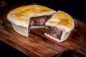 Products: Steak 180g x 12 Pies Wrapped Gourmet Foods