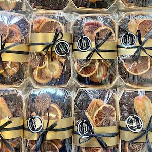 Sweet Treats: Fig, Almonds, Dark Chocolate & Brandy Christmas Cake