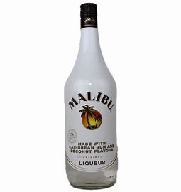Products: Malibu Coconut Rum Liqueur 1 Ltr - Whitford Merchants